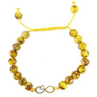 دستبند طلا 18 عیار نوین زر مدل NZ-458-S Novin Zar NZ-458-S Gold Bracelet