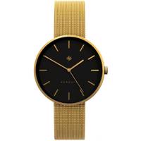 ساعت مچی عقربه ای نیوگیت مدل The Drumline Black And Gold Mesh Strap Newgate The Drumline Black And Gold Mesh Strap Watch