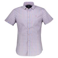پیراهن مردانه رونی کد 1133024907 Roni 1133024907 Slim Fit Short Sleeve Casual Shirt