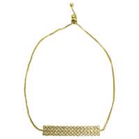 دستبند تمیمه پر نگین مدل KBB-024