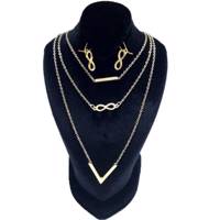 نیم ست شیانچی طرح بی نهایت و V کد 180005