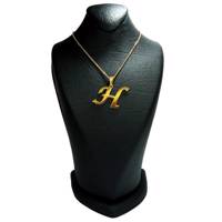 گردنبند آی جواهر طرح H کد 11426GH