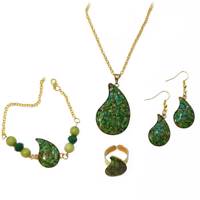 ست گالری خورشید مدل ترنج فیروزه Khorshid Toranj Set