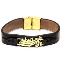 دستبند چرمی چرم هو مدل H00-003 Hoo Leather H00-003 Leather Bracelet