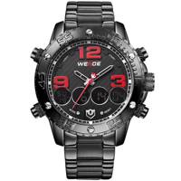 ساعت مچی عقربه ای مردانه وید مدل WH3405-SBB-RED