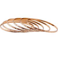 النگو اچ ام مدل HM037 بسته 6 عددی HM HM037 Bracelets Pack Of6