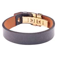 دستبند چرمی آتیس کد TC3400TS Atiss TC3400TS Leather Bracelet