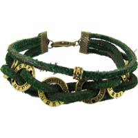 دستبند برندز مدل چهار بند رومی BK-307 Brands Roman BK-307 Leather Bracelet