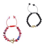 دو عدد دستبند طلا 18 عیار نوین زر مدل NZ-374-S Novin Zar NZ-374-S Gold Bracelet
