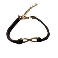 دستبند چرمی الفین مدل el02075 Elfin el02075 Leather bracelet