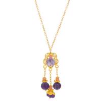 گردنبند طلا 18 عیار سیم و گوهر مدل GLN114 Simogohar GLN114 Gold Necklace