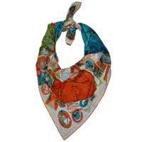 روسری ساتن مدل لانوین کد002 scarf