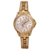 ساعت مچی عقربه زنانه نگین دار کدZU-0001