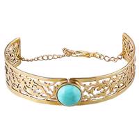 دستبند برنجی گالری دل آویز طرح رویا کد 193077