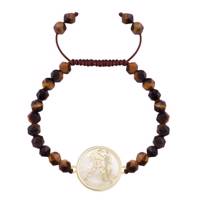 دستبند طلا 18 عیار مرجان مدل 0202 Marjan 0202 Gold Bracelet