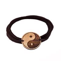 دستبند چوب گالری اکسیس طرح یین و یانگ کد K18 Exiss Gallery K18 Wood Bracelets