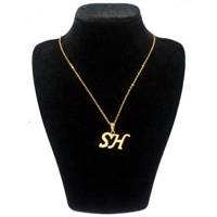 گردنبند آی جواهر طرح SH کد 11108GH