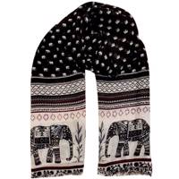 شال نخی روشا مدل Elephant