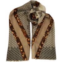 شال نخی روشا مدل Leopard کد 03