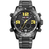ساعت مچی عقربه ای مردانه وید مدل WH3405-SBB-YELLOW