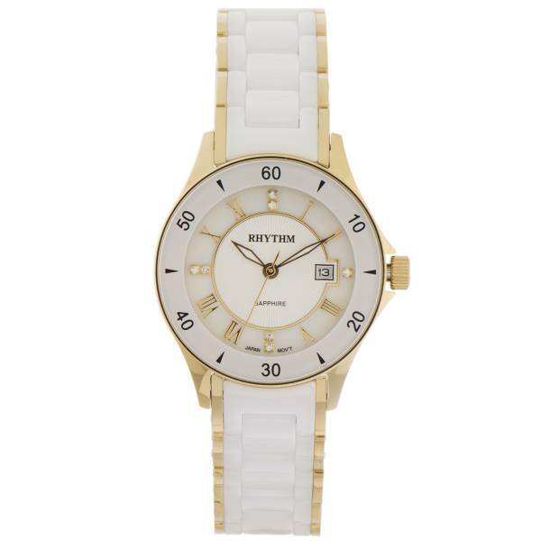 ساعت مچی عقربه‌ای زنانه ریتم مدل C1403T-03، Rhythm C1403T-03 Watch For Women