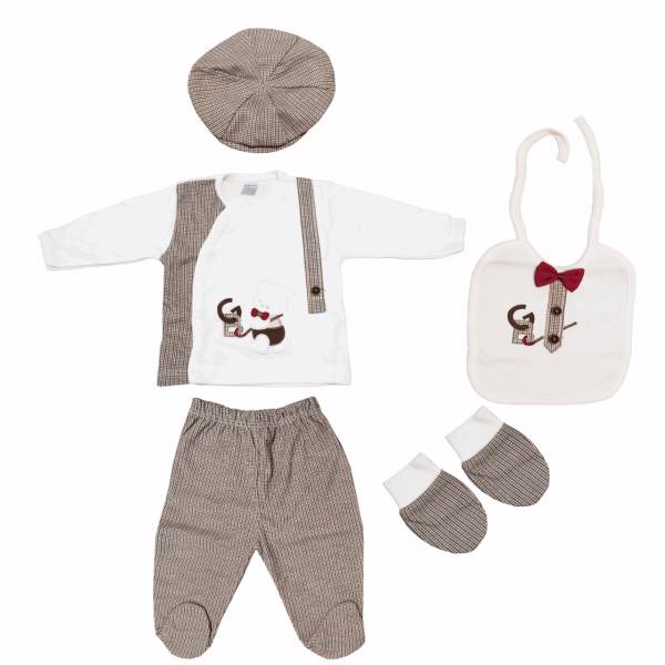 ست لباس نوزادی گایه مدل700، Gaye 700 Baby Clothes Set