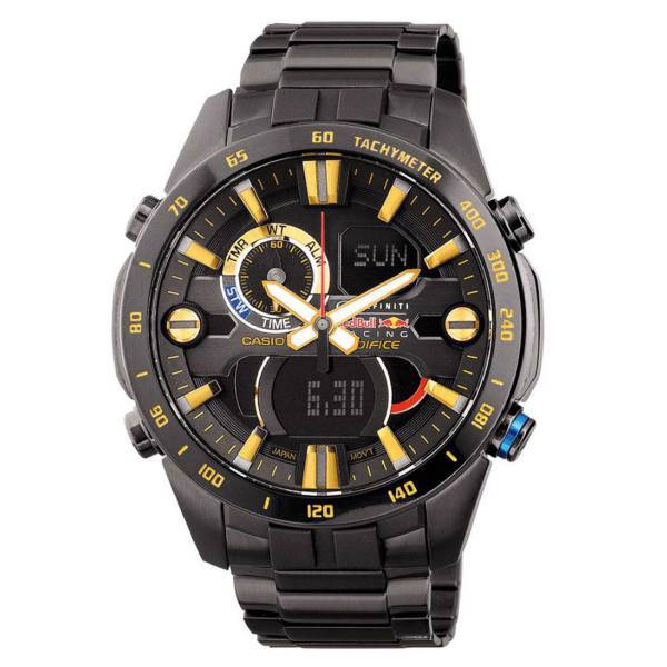 ساعت مچی عقربه‌ ای کاسیو سری ادیفایس ردبول ادیشن مدل ERA-201RBK-1ADR مناسب برای آقایان، Casio Edifice Redbull Racing Limited Edition ERA-201RBK-1ADR For Men