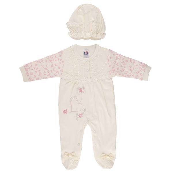 ست لباس نوزادی نیلی مدل 2151، Nili 2151 Baby Clothes Set