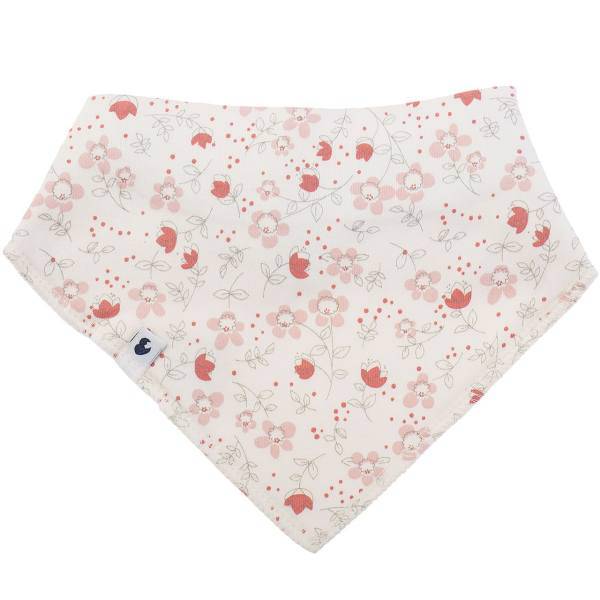 دستمال‌‌گردن نوزادی کارامل مدل Flowering، Caramell Flowering Baby Clothes Ascot