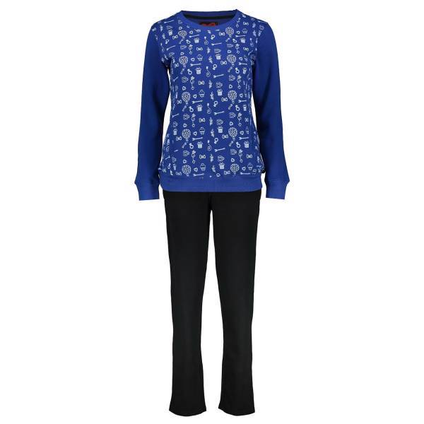 ست سویشرت و شلوار زنانه پی جامه مدل 71، Pijame 71 Sweatshirt And Pants For Women