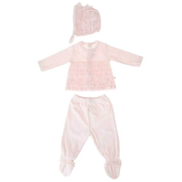 ست لباس دخترانه فیورلا مدل Fio2710، Fiorella Fio2710 Baby Girl Clothing Set