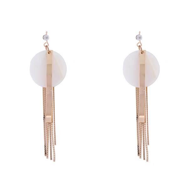گوشواره آویز جی دبلیو ال مدل E15012، JWL E15012 Earring