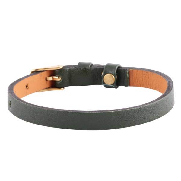 دستبند چرمی آتیس کد KC800GR، Atiss C800 Leather Bracelet