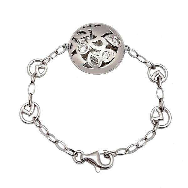 دستبند نقره زنانه زیندکو مدل F28، ZinDeco Silver Bracelet Model F28