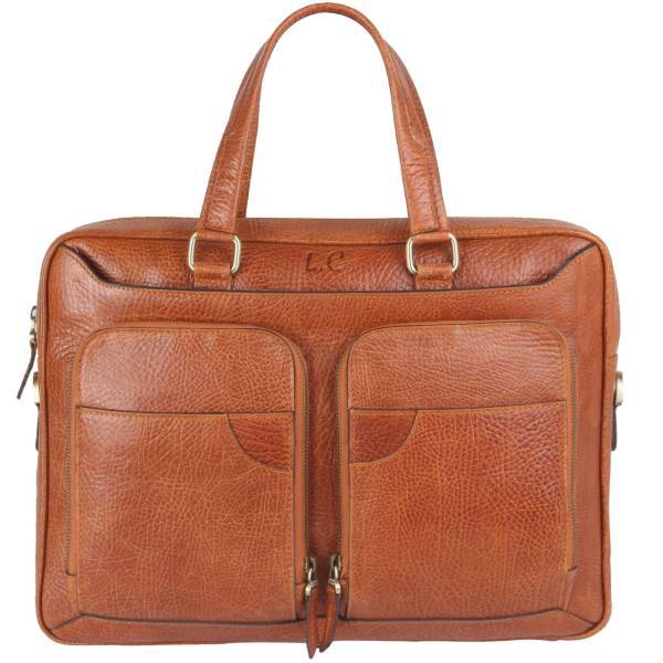 کیف اداری شهر چرم مدل 6-111297، Leather City 111297- 6 Leather Briefcase