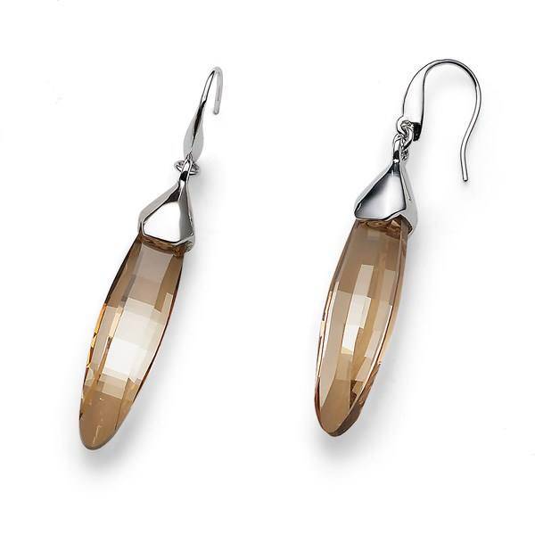 گوشواره سایه طلایی الیور وبر مدل الیپس 5547، Oliver Weber 5547 Elipse Golden Shadow Earring