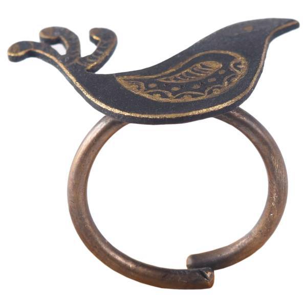 انگشتر گالری نیلکا طرح پرنده مدل 00-37، Nilka Gallery 37-00 Bird Ring