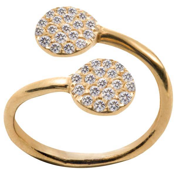 انگشتر طلا 18 عیار پرسته مدل 1028، Parasteh 1028 Gold Ring