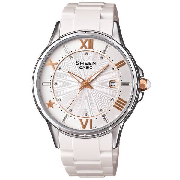 ساعت مچی عقربه ای زنانه کاسیو شین SHE-4024-7ADR، Casio Sheen SHE-4024-7ADR