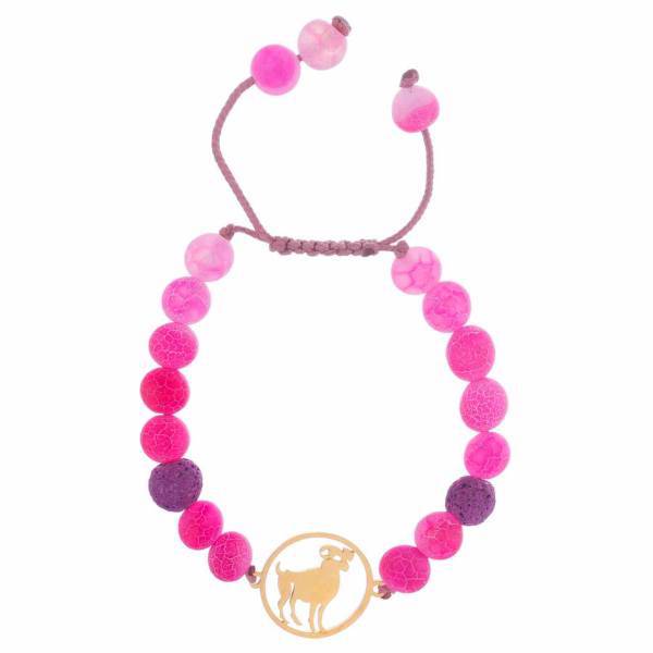 دستبند نوژین مدل فروردین صورتی، Nojin Pink Farvardin Bracelet