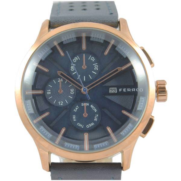 ساعت مچی عقربه ای مردانه فرو مدل F61154-567-C2، FERRO F61154-567-C2 Watch for man