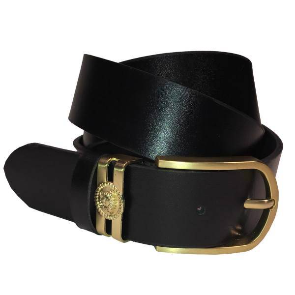 کمربند مردانه چرم طرح VC، Leather Belt VC