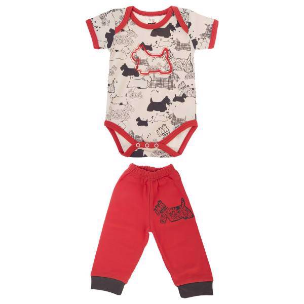 ست لباس نوزادی آدمک مدل 992101، Adamak 992101 Baby Clothes Set