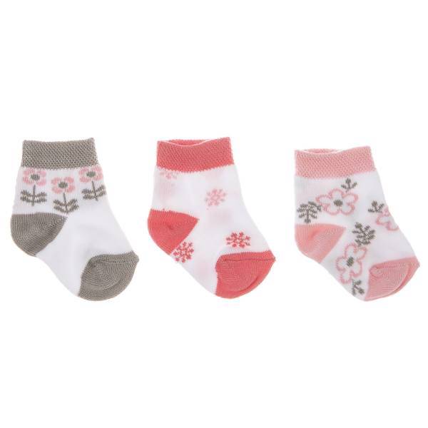 جوراب کودک یومسه مدل 37293 بسته 3 عددی، Yumese 37293 Baby Socks Pack Of 3