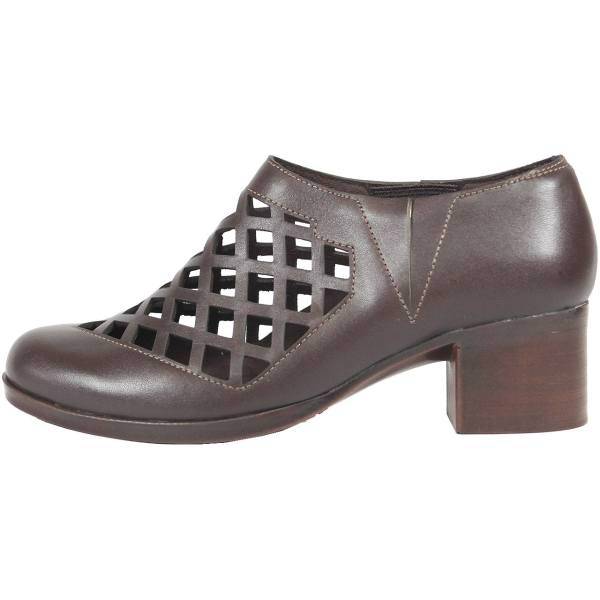 کفش زنانه چرم چهلستون کد 436Br، women shoes