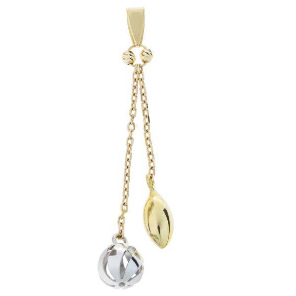 آویز گردنبند طلا 18 عیار ماهک مدل MM0693، Maahak MM0693 Gold Necklace Pendant