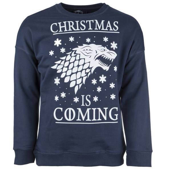 پولیور سرمه ای مردانه سون پی ام مدل Christmas Is Coming، Seven Pm Christmas Is Coming Sweater For Men