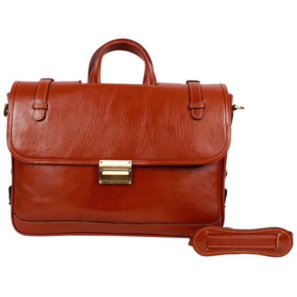 کیف اداری دودسته رویال چرم کدBL8-Brown