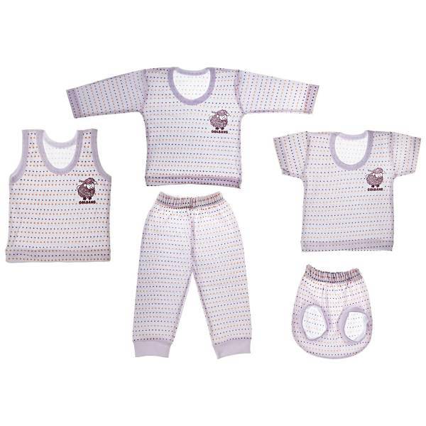 ست لباس نوزادی ابتسام مدل 121، Ebtesam 121 baby clothe set