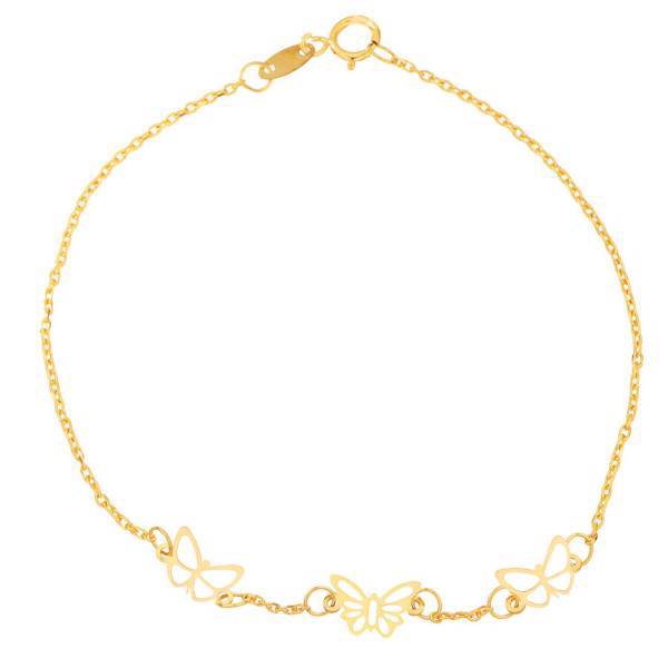 دستبند طلا 18 عیار شانا مدل B-SG143، Shana B-SG143 Gold Bracelet